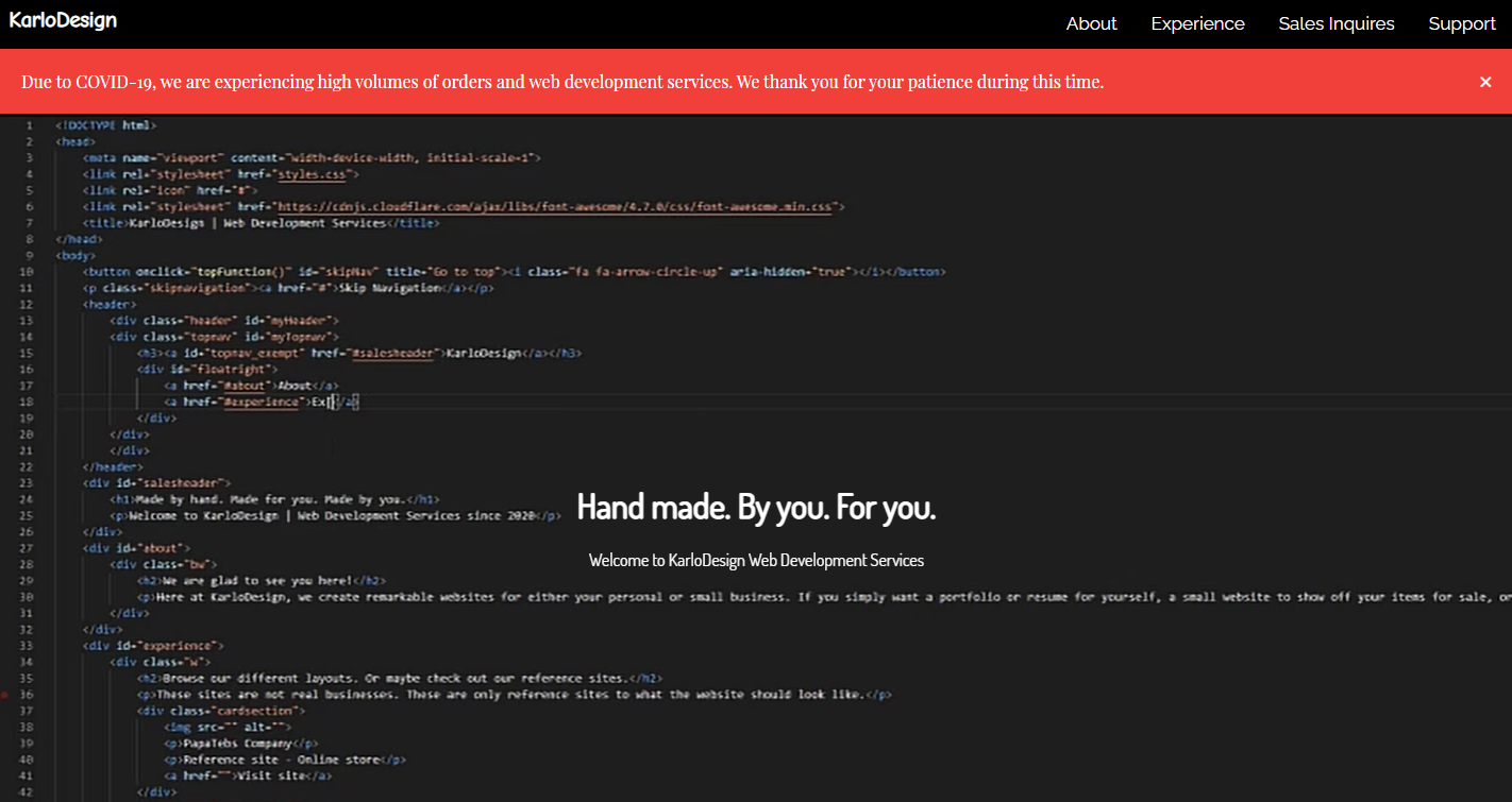 KarloDesign Web Development Services